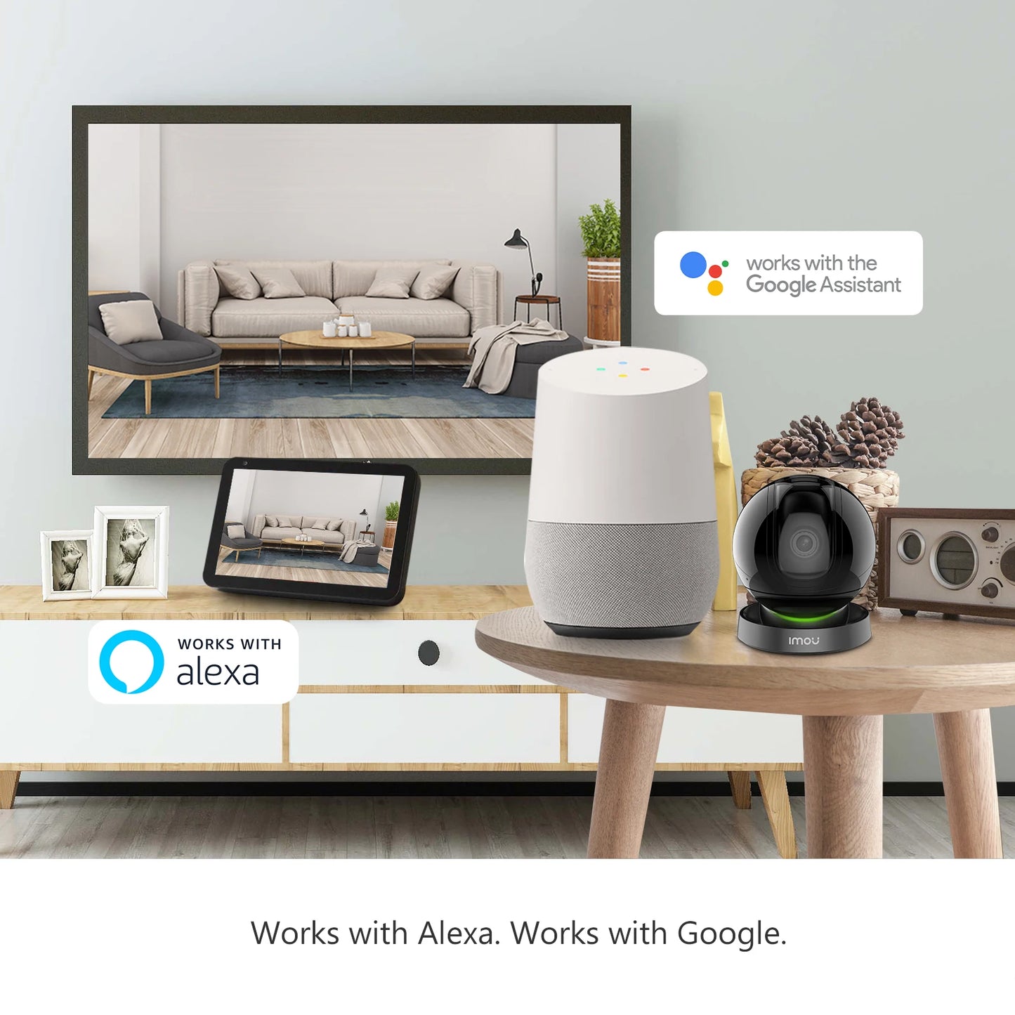 IMOU REX 2MP/4MP Wifi Camera indoor AI Human Detection Camera Night Vision PTZ surveillance Camera Smart Home