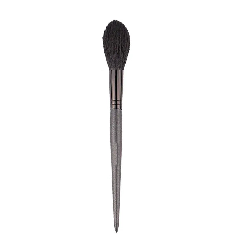 Professional Goat Hair Face Makeup Highlighter Blending Brush Long Handle Blush Brush Concealer Brush Beauty Makeup Tools