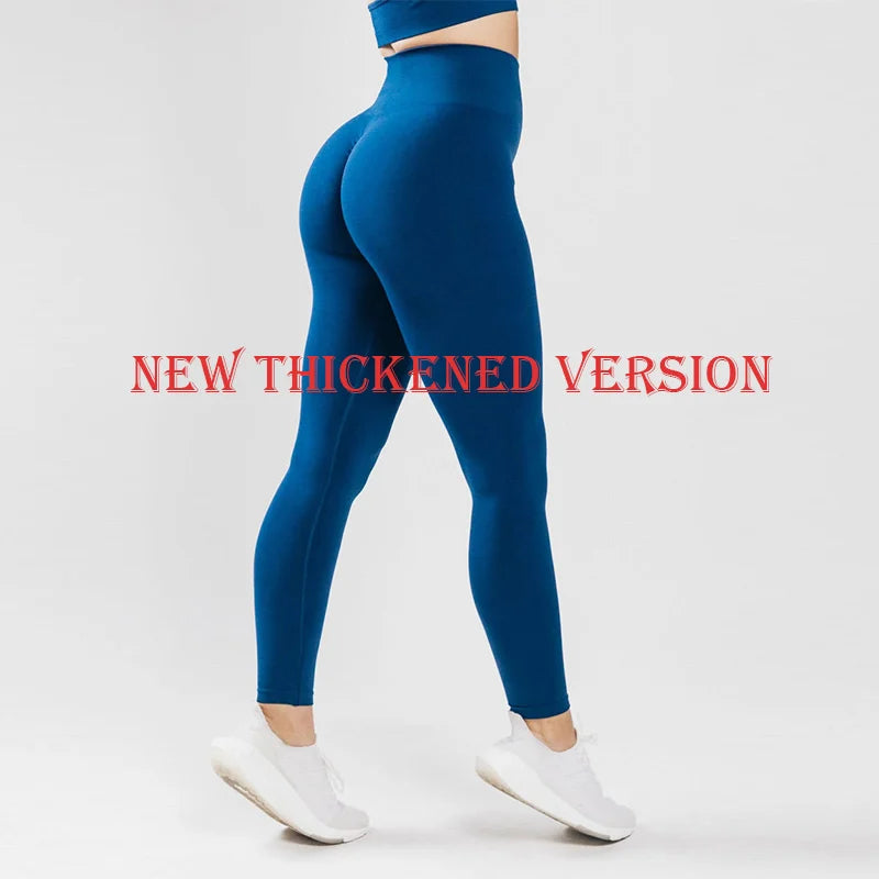 Scrunch Butt Sports Pants Seamless Gym Running Quick Dry Pants Sport Hip Lifting Yoga High Waist Yoga Pants Leggings Activewear