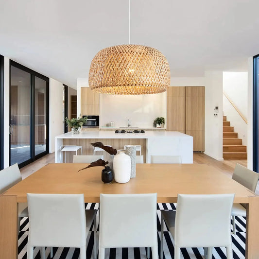 IRALAN Lampshades Made by bamboo Pendant Without Light Decor Chinese Lantern Natural Environmentally Friendly For living Room
