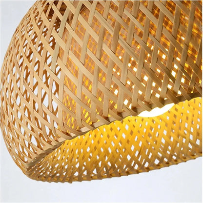 IRALAN Lampshades Made by bamboo Pendant Without Light Decor Chinese Lantern Natural Environmentally Friendly For living Room