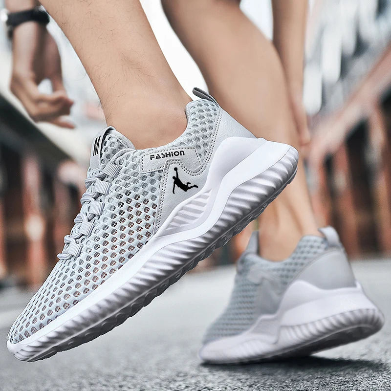 White Man Cheap Shoes Big Size 47 Running Sneakers Unisex Breathable Mesh Sports Shoes Mens Trianers Zapatillas Running Hombre