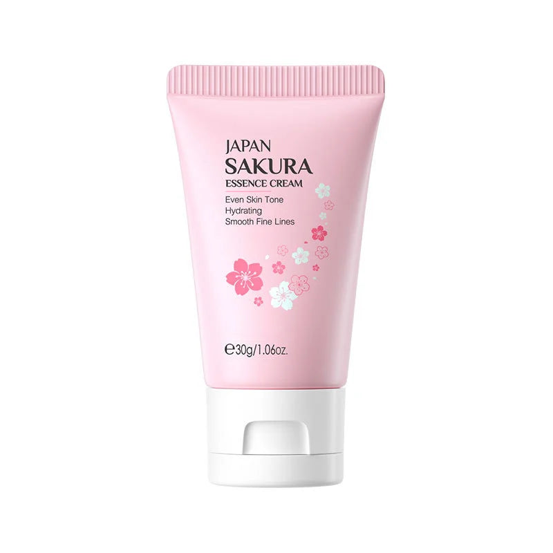 Sakura Whitening Face Serum Fade Fine Lines Anti Aging Tighten Pores Improve Melanin Pigment Dull Moisturizer Brighten Skin Care