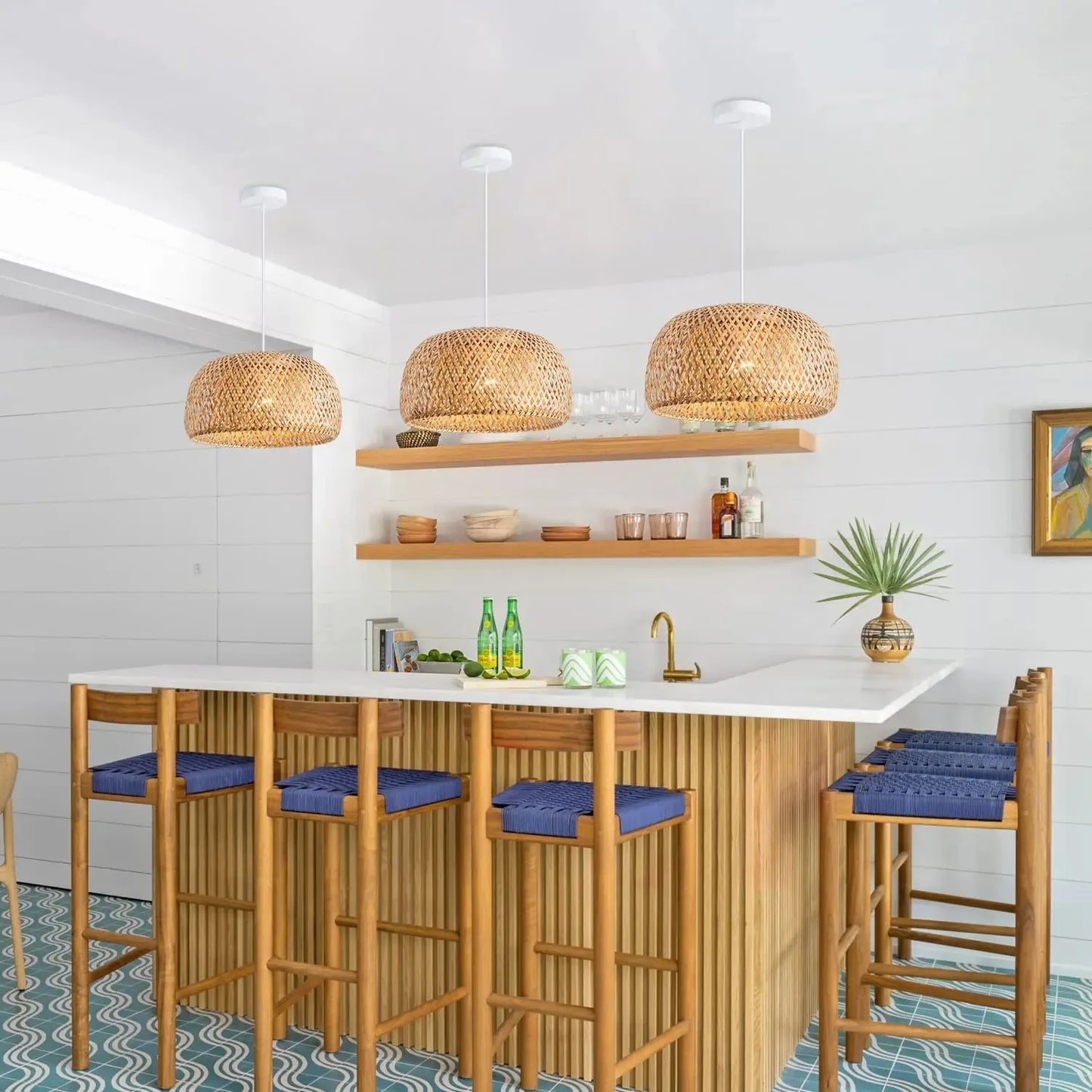 IRALAN Lampshades Made by bamboo Pendant Without Light Decor Chinese Lantern Natural Environmentally Friendly For living Room