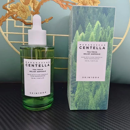 Centella Asiatica Skin Care Set Essence Moisturizing Calming Brightening Facial Serum Calming Moisturizing Brightening Face Care